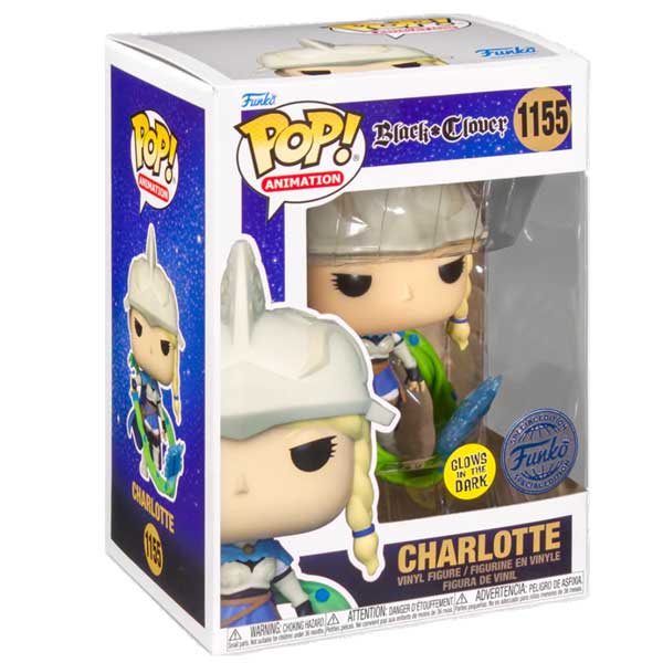 POP! Animation: Charlotte (Black Clover) Special Edition (Glows in The Dark)