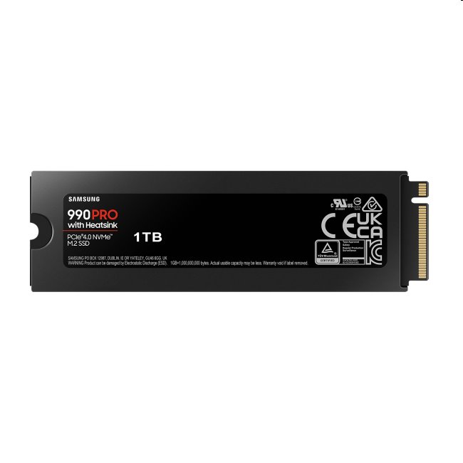 Samsung SSD 990 PRO s chladičem, 1TB, NVMe M.2