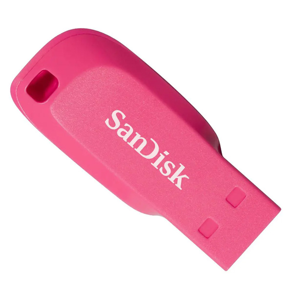 SanDisk Cruzer Blade 16GB USB 2.0, růžový SanDisk Cruzer Blade 16GB USB 2.0, růžový