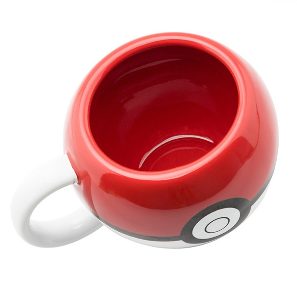 3D hrnek Pokeball (Pokémon) 400 ml