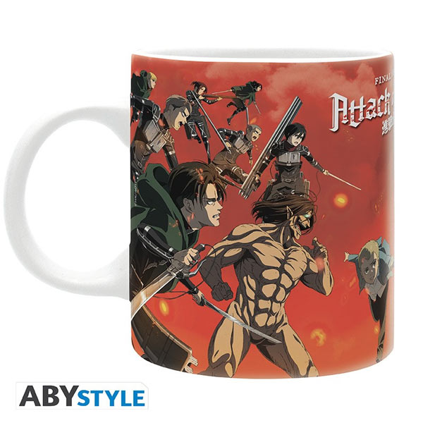 Hrnek Battle scene season 4 (Attack On Titan) 320 ml Hrnek Battle scene season 4 (Attack On Titan) 320 ml