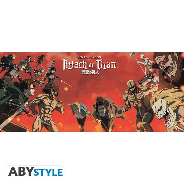 Hrnek Battle scene season 4 (Attack On Titan) 320 ml Hrnek Battle scene season 4 (Attack On Titan) 320 ml