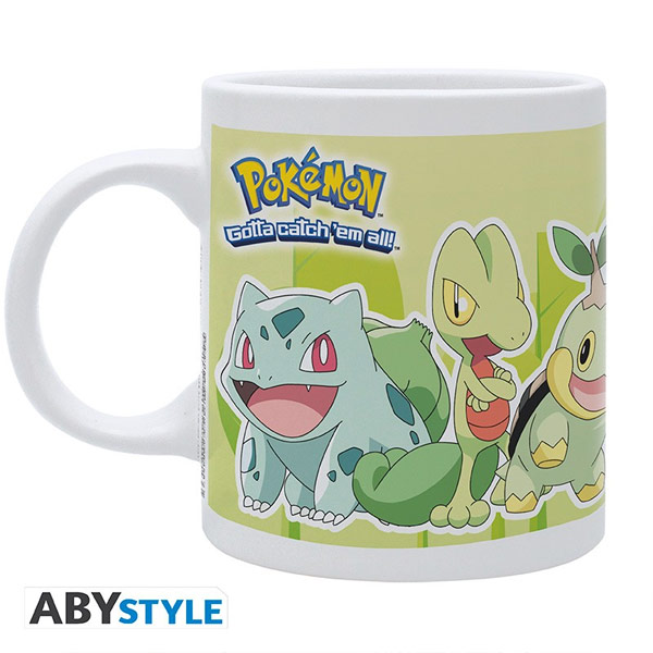 Hrnek Grass Starters (Pokémon) 320 ml Hrnek Grass Starters (Pokémon) 320 ml