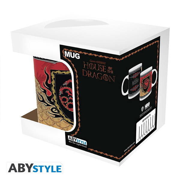 Hrnek Targaryen Dragon Crest (House of The Dragon) 320 ml Hrnek Targaryen Dragon Crest (House of The Dragon) 320 ml