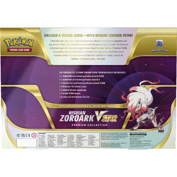 Kartová hra Pokémon TCG: Hisuian Zoroark VSTAR Premium Collection (Pokémon) Kartová hra Pokémon TCG: Hisuian Zoroark VSTAR Premium Collection (Pokémon)