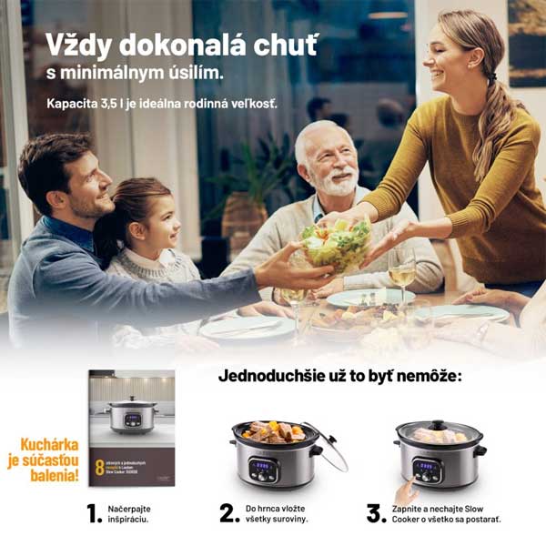 Lauben Multi Cooker 3500SB, multifunkční hrnec