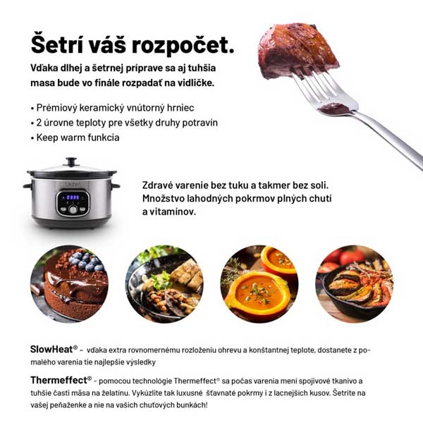 Lauben Multi Cooker 3500SB, multifunkční hrnec Lauben Multi Cooker 3500SB, multifunkční hrnec
