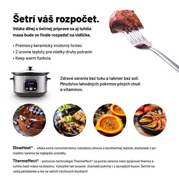 Lauben Multi Cooker 3500SB, multifunkční hrnec