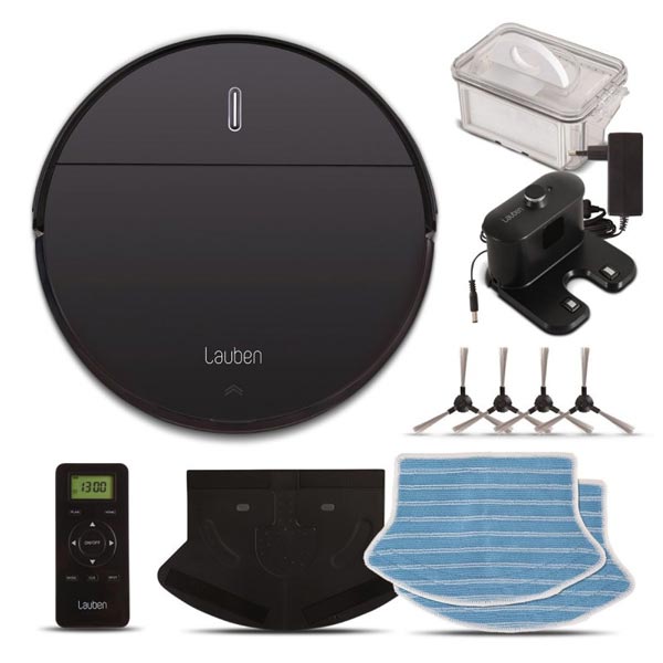 Lauben robotický vysavač 15BB, černý Lauben robotický vysavač 15BB, černý
