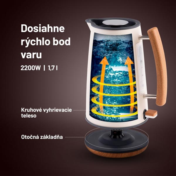 Lauben Rychlovarná konvice 17GR