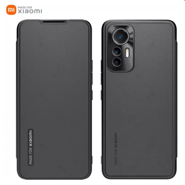 Made for Xiaomi Book pouzdro pro Xiaomi 12 Lite 5G, černé Made for Xiaomi Book pouzdro pro Xiaomi 12 Lite 5G, černé