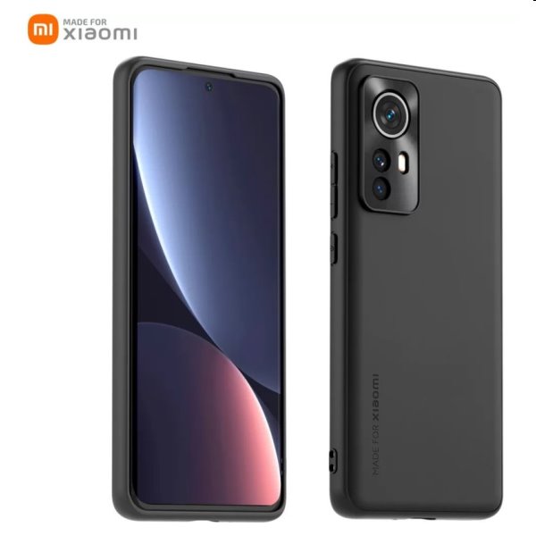 Made for Xiaomi TPU pouzdro pro Xiaomi 12/12X, černé Made for Xiaomi TPU pouzdro pro Xiaomi 12/12X, černé