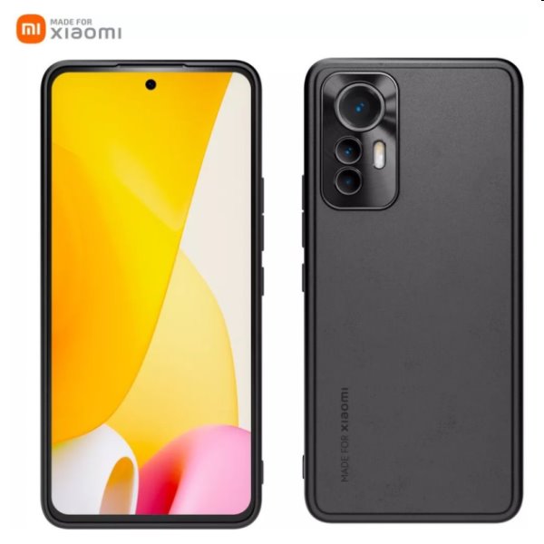 Made for Xiaomi TPU pouzdro pro Xiaomi 12 Lite 5G, černé Made for Xiaomi TPU pouzdro pro Xiaomi 12 Lite 5G, černé