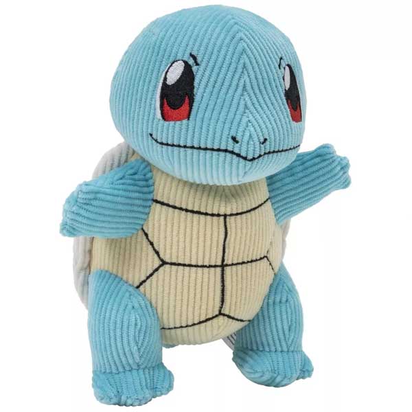 Plyšák Select Corduroy Squirtle (Pokémon) 20 cm