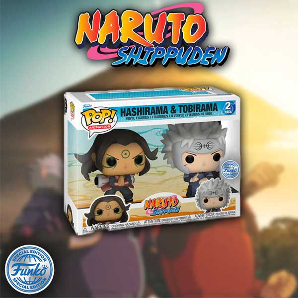 POP! 2 Pack Animation: Hashirama & Tobirama (Naruto Shippuden) Special Editon