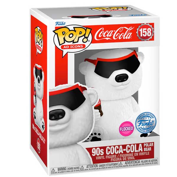POP! 90s Polar Bear (Coca Cola) Special Edition (Flocked)