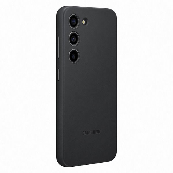 Pouzdro Leather Cover pro Samsung S23, black