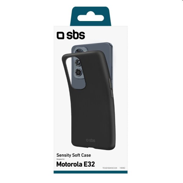Pouzdro SBS Sensity pro Motorola Moto E32, černé Pouzdro SBS Sensity pro Motorola Moto E32, černé