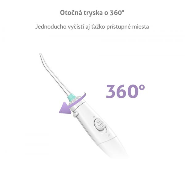 Truelife Elektrická ústní sprcha se stanicí S600 Truelife Elektrická ústní sprcha se stanicí S600