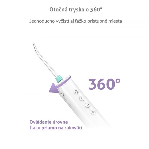 Truelife Ústní sprcha se stanicí a ozonizací vody O300 Truelife Ústní sprcha se stanicí a ozonizací vody O300