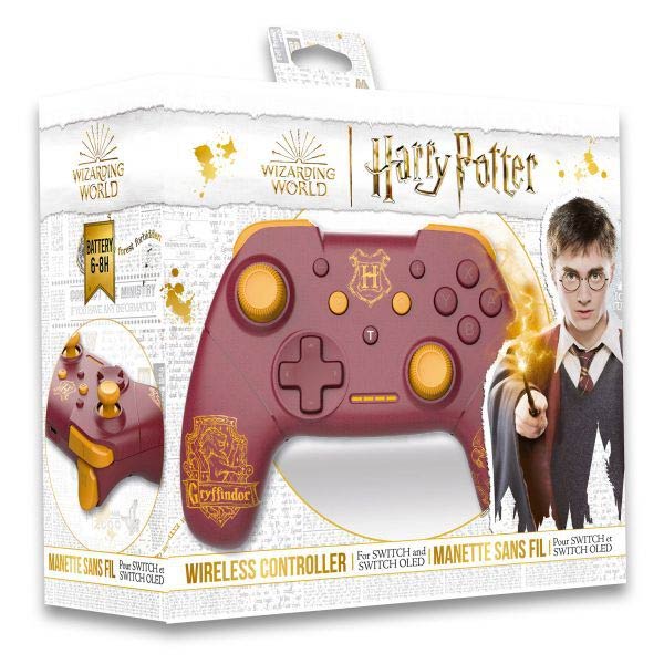 Wireless Controller Harry Potter Gryffindor pro Nintendo Switch, červený Wireless Controller Harry Potter Gryffindor pro Nintendo Switch, červený