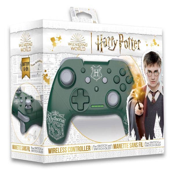 Wireless Controller Harry Potter Slytherin pro Nintendo Switch, zelený
