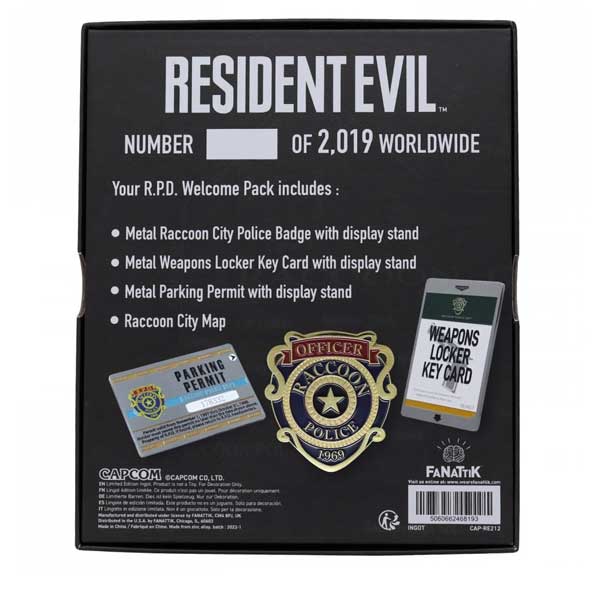 2 R.P.D Welcome Pack (Resident Evil) 2 R.P.D Welcome Pack (Resident Evil)