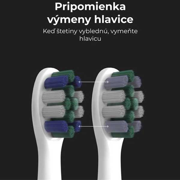 Aeno Sonický zubní kartáček DB8, bílý, 3 módy,30000 ot/min,IPX7 Aeno Sonický zubní kartáček DB8, bílý, 3 módy,30000 ot/min,IPX7