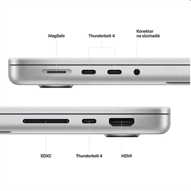 Apple MacBook Pro 16" M2 Pro 12-core CPU 19-core GPU 16GB 1TB (SK layout), silver