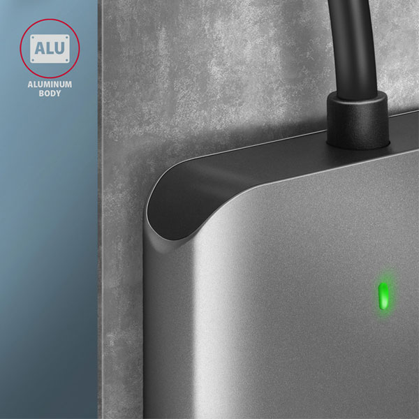 AXAGON CRE-S3C Externí čtečka karet USB-C 3.2 Gen 1, 3-slot & lun SD/microSD/CF, podpora UHS-II AXAGON CRE-S3C Externí čtečka karet USB-C 3.2 Gen 1, 3-slot & lun SD/microSD/CF, podpora UHS-II