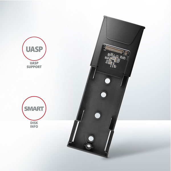 AXAGON EEM2-GTSA USB-C 3.2 Gen 2 - M.2 NVMe SSD THIN SCREWLESS box AXAGON EEM2-GTSA USB-C 3.2 Gen 2 - M.2 NVMe SSD THIN SCREWLESS box