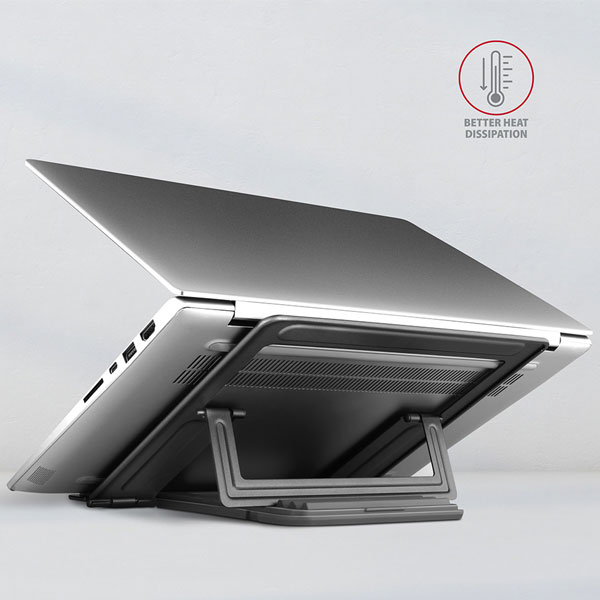 AXAGON STND-L hliníkový stojan pro notebooky 10" - 16", 4 nastavitelné úhly AXAGON STND-L hliníkový stojan pro notebooky 10" - 16", 4 nastavitelné úhly