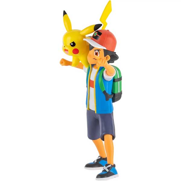 Figurka Battle Feature Ash & Pikachu (Pokemon)