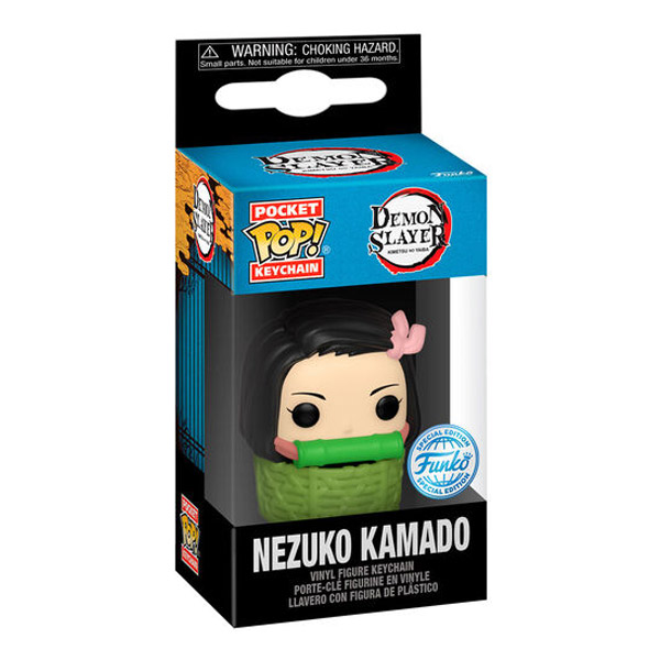 Funko POP! Klíčenka Nezuko Kamado (Demon Slayer)