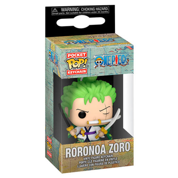 Funko POP! Klíčenka Roronoa Zoro (One Piece)