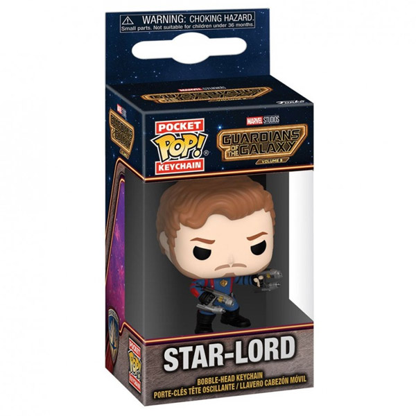 Funko POP! Klíčenka Star-Lord Guardians of The Galaxy (Marvel)