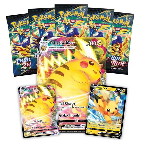 Kartová hra Pokémon TCG: Sword & Shield 12.5 Crown Zenith Pikachu VMAX Special Collection (Pokémon) Kartová hra Pokémon TCG: Sword & Shield 12.5 Crown Zenith Pikachu VMAX Special Collection (Pokémon)