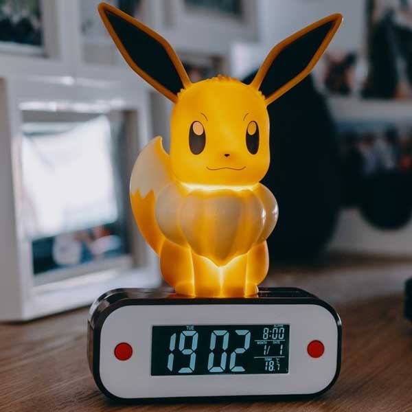 Lampa s budíkem Eevee (Pokemon) Lampa s budíkem Eevee (Pokemon)