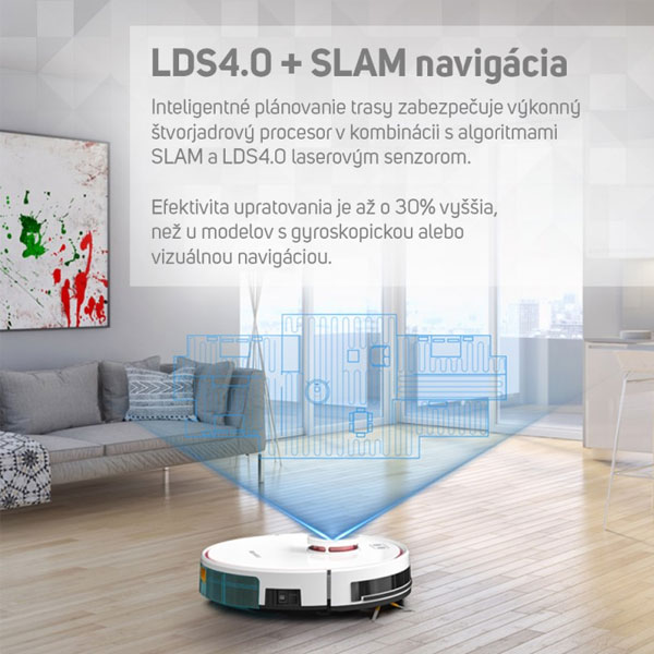 Mamibot EEXVAC880 Wisor robotický vysavač