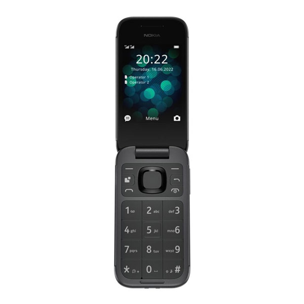 Nokia 2660 Flip Dual SIM, černý