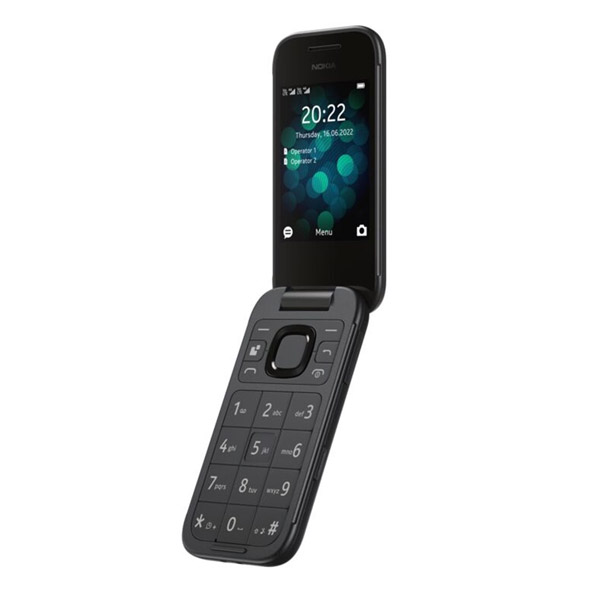 Nokia 2660 Flip Dual SIM, černý