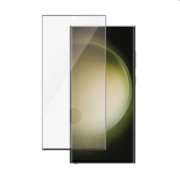Ochranné sklo PanzerGlass UWF AB pro Samsung Galaxy S23 Ultra, černé