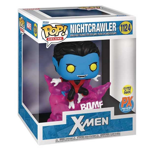 POP! Deluxe: X Men Nightcrawler (Marvel) PX Exclusive Glows in The Dark