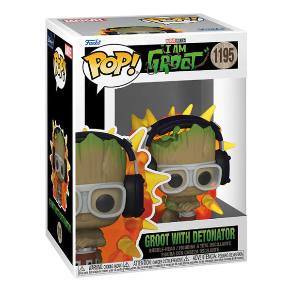 POP! Groot With Detonator I Am Groot (Marvel)