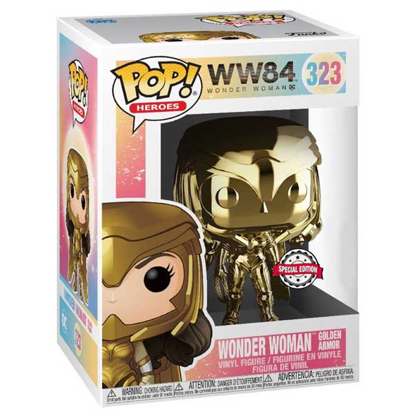 POP! WW 84: Wonder Woman Golden Armor (DC) Special Editon