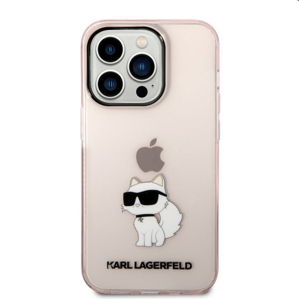Pouzdro Karl Lagerfeld IML Choupette NFT pro Apple iPhone 14 Pro Max, růžové Pouzdro Karl Lagerfeld IML Choupette NFT pro Apple iPhone 14 Pro Max, růžové