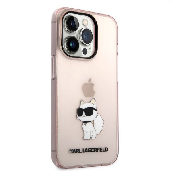 Pouzdro Karl Lagerfeld IML Choupette NFT pro Apple iPhone 14 Pro Max, růžové Pouzdro Karl Lagerfeld IML Choupette NFT pro Apple iPhone 14 Pro Max, růžové