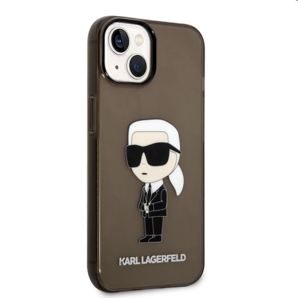 Pouzdro Karl Lagerfeld IML Ikonik NFT pro Apple iPhone 14 Plus, černé Pouzdro Karl Lagerfeld IML Ikonik NFT pro Apple iPhone 14 Plus, černé