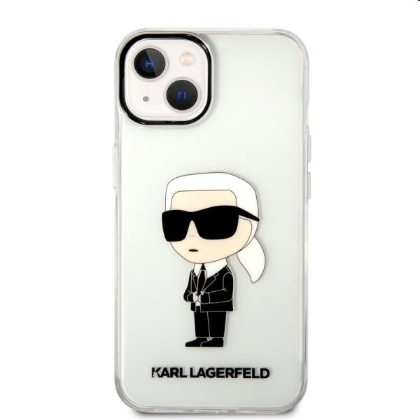 Pouzdro Karl Lagerfeld IML Ikonik NFT pro Apple iPhone 14 Plus, transparentní Pouzdro Karl Lagerfeld IML Ikonik NFT pro Apple iPhone 14 Plus, transparentní