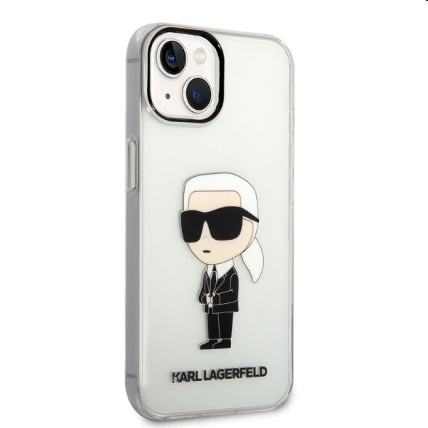 Pouzdro Karl Lagerfeld IML Ikonik NFT pro Apple iPhone 14 Plus, transparentní Pouzdro Karl Lagerfeld IML Ikonik NFT pro Apple iPhone 14 Plus, transparentní